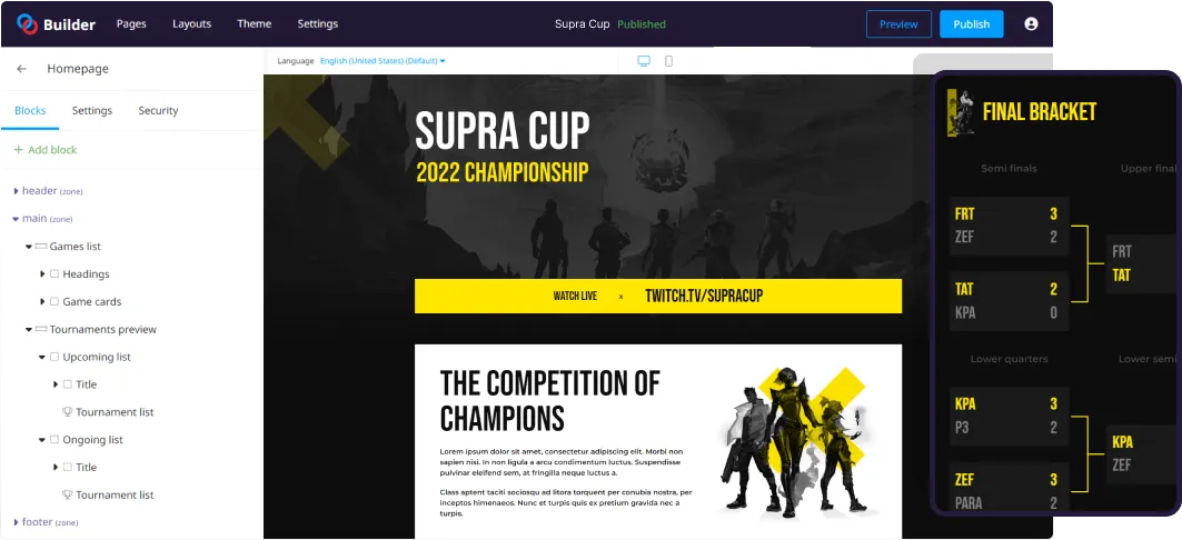 Competition Website Builder | Everything To Know About